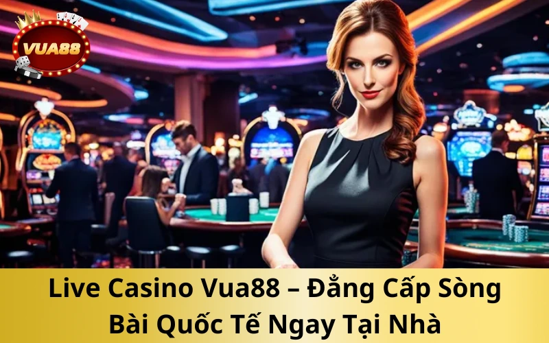 Live Casino Vua88 – Đẳng Cấp Sòng Bài Quốc Tế Ngay Tại Nhà
