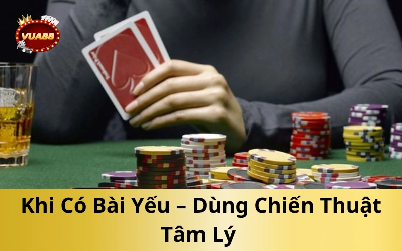 Khi Có Bài Yếu – Dùng Chiến Thuật Tâm Lý